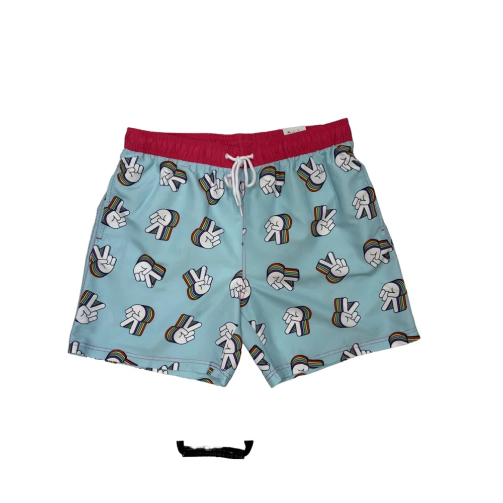 Men’s shorts, swim trunks, Pride, NWT, Large